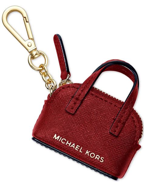 coin purse key keychain purse michael kors|Michael Kors round coin purse.